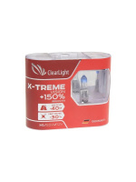 Лампа 12V H1 55W +150% бокс (2 Шт) X-treme Vision (ClearLight)