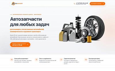 Новый сайт автокомплекса «Автомания» в Мичуринске: запчасти, автосервис и автомойка